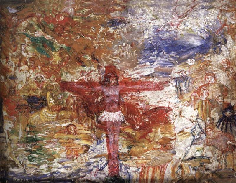 James Ensor Christ in Agony